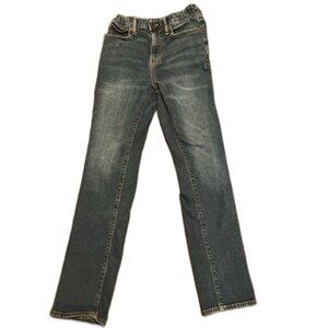 Boys Old Navy Dark Wash Skinny Jeans with Adjustable Waistband Size 16